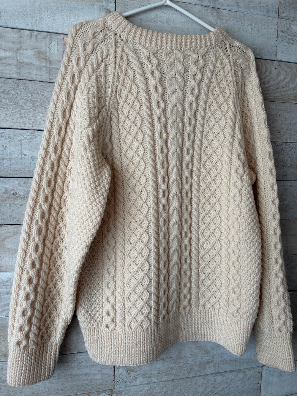Traditional Fisherman Knit Sweater– A Story Told in Stitches - Picture 9 of 9